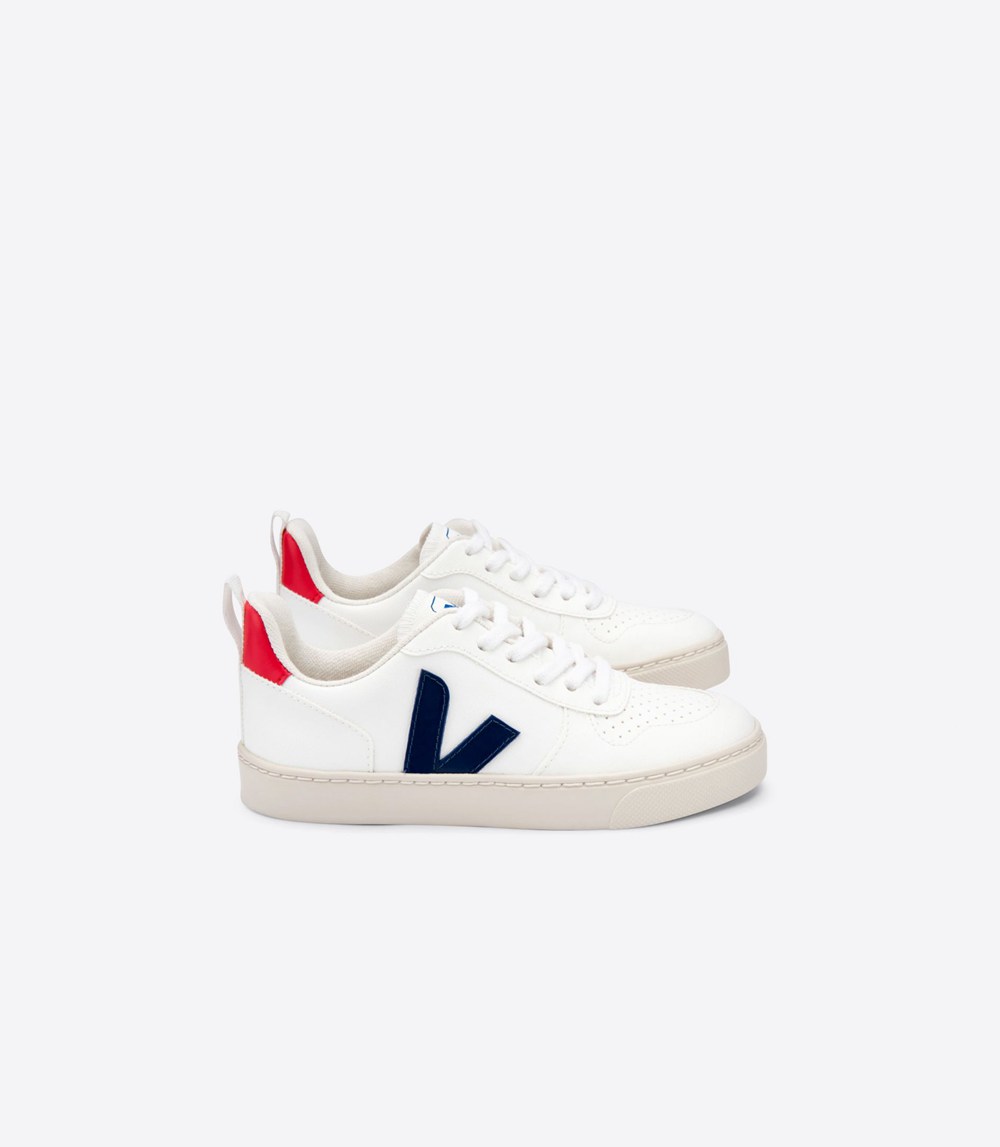 Veja Sneakers Barn - V-10 Cwl - Vita - 589143-TID